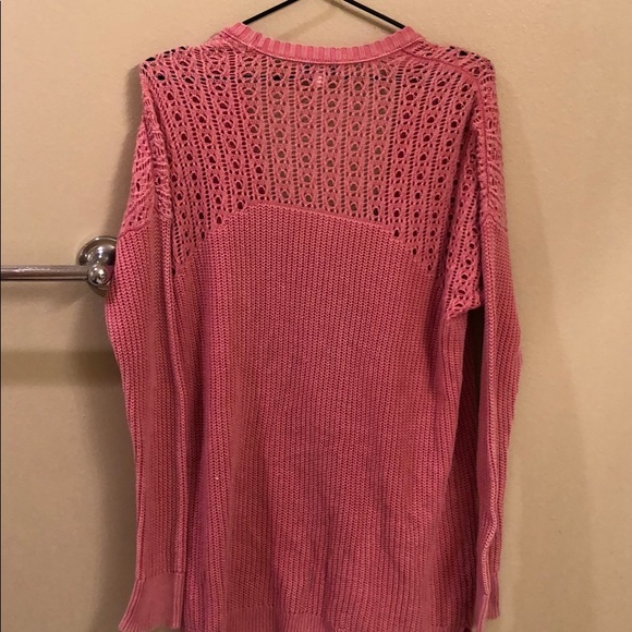 🔶Long, Bright Pink Cardigan!🔶 - Picture 2 of 2